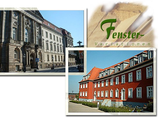 Fenstervariationen der Stadt BAU Tischlereigesellschaft