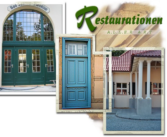 Restaurationen aller Art der Stadt BAU Tischlereigesellschaft